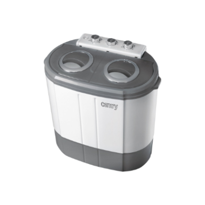 Camry | Washing machine | CR 8052 | Top loading | Washing capacity 3 kg | 1300 RPM | Depth 40 cm | Width 60 cm | White-Grey CR 8052 5908256835795
