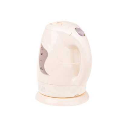 Adler | Kettle | AD 08 b | Standard | 850 W | 1 L | Plastic | 360° rotational base | Beige AD 08 beige 5908256836860
