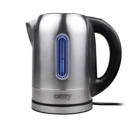 Camry | Kettle | CR 1253 | With electronic control | 2200 W | 1.7 L | Stainless steel | 360° rotational base | Stainless steel CR 1253 5908256837201