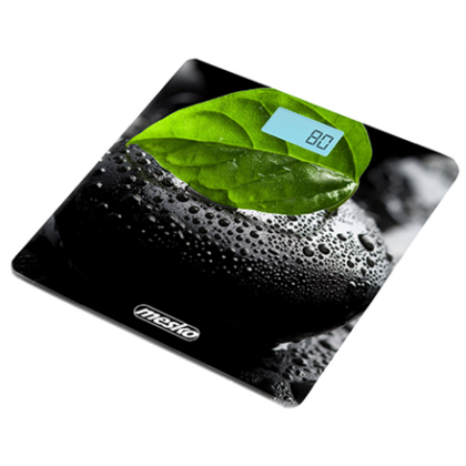 Mesko | Bathroom scales | MS 8149 | Maximum weight (capacity) 150 kg | Accuracy 100 g | Black/ green MS 8149 5908256838291