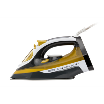 Camry | Iron | CR 5029 | Steam Iron | 2400 W | Continuous steam 40 g/min | Steam boost performance 70 g/min | White/Black/Gold CR 5029 5908256839373