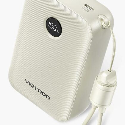 POWER BANK USB 20000MAH 22.5W/BEIGE FKBN0-C VENTION  FKBN0-C 6922794791350