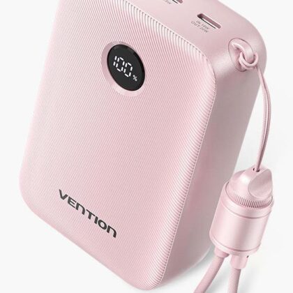 POWER BANK USB 20000MAH 22.5W/PINK FKBP0-C VENTION  FKBP0-C 6922794791374