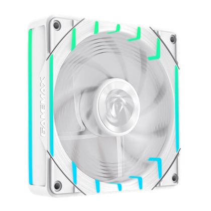 Gamemax Case Fan | TORNADO T12 ARGB-RW | White TORNADO T12 ARGB-RW 6931858738361