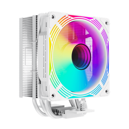 Gamemax CPU Air Cooler | ICE FORCE WH | White ICE FORCE WH 6931858779913