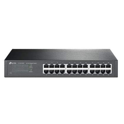 TP-LINK | Switch | TL-SG1024D | Unmanaged | Desktop/Rackmountable | Gigabit Ethernet (copper) ports quantity 24 | 36 month(s) TL-SG1024D 6935364020620
