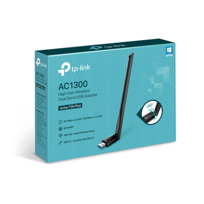 TP-LINK | Dual Band USB Adapter | Archer T3U Plus Archer T3U Plus 6935364053413