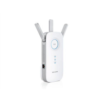 TP-LINK | Extender | RE450 | 802.11ac | 2.4GHz/5GHz | 450+1300 Mbit/s | 10/100/1000 Mbit/s | Ethernet LAN (RJ-45) ports 1 | MU-MiMO No | no PoE | Antenna type 3xExternal RE450 6935364092382