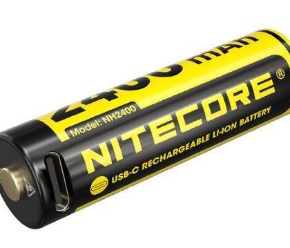 BATTERY RECH. LI-ION AA 1.5V/NH2400 2PCS NITECORE  NH2400 2PCS 6952506497416