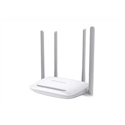 Mercusys | Enhanced Wireless N Router | MW325R | 802.11n | 300 Mbit/s | 10/100 Mbit/s | Ethernet LAN (RJ-45) ports 3 | Mesh Support No | MU-MiMO No | No mobile broadband | Antenna type 4xFixed | No MW325R 6957939000424