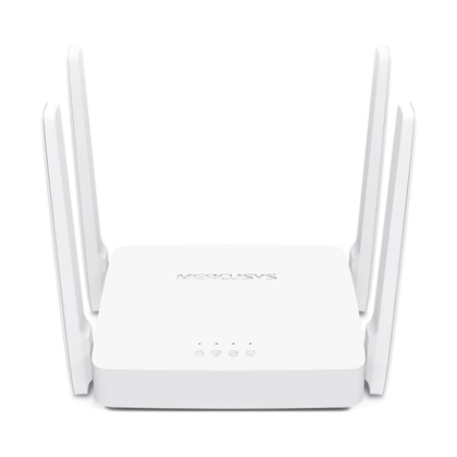Mercusys | AC1200 Wireless Dual Band Router | AC10 | 802.11ac | 300+867 Mbit/s | 10/100 Mbit/s | Ethernet LAN (RJ-45) ports 2 | Mesh Support No | MU-MiMO Yes | No mobile broadband | Antenna type 4xFixed | No AC10 6957939005757