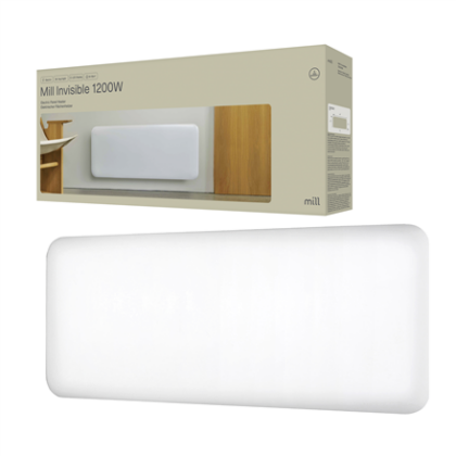 Mill | Heater | IB1200DN Steel | Panel Heater | 1200 W | Number of power levels 1 | Suitable for rooms up to 14-18 m² | White | N/A IB1200DN 7090019821058