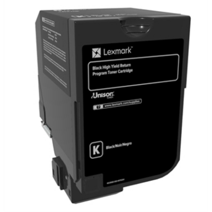 Lexmark 20K Black Return Program Toner Cartridge (CS720