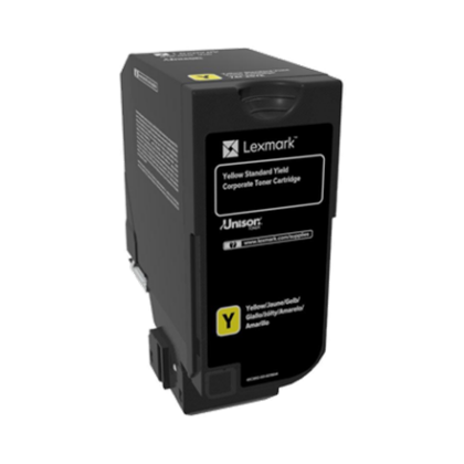 Lexmark Corporate | 74C2SYE | Laser Toner Cartridge | Yellow 74C2SYE 734646614221