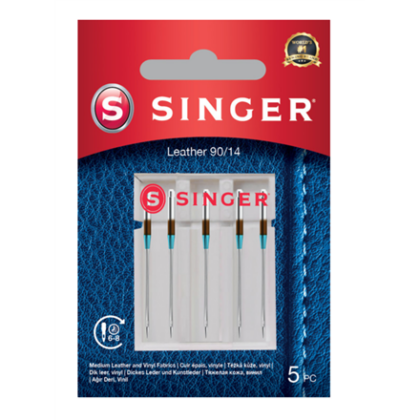 Singer | Leather Needle 90/14 5PK 250055402 7393033107628