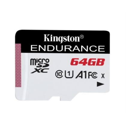 Kingston | Endurance | UHS-I U1 | 64 GB | micro SDXC | Flash memory class 10 SDCE/64GB 740617290226