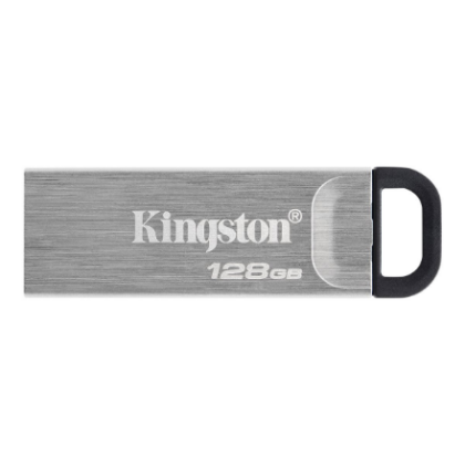 Kingston | USB Flash Drive | DataTraveler Kyson | 128 GB | USB Type-A | Black/Grey DTKN/128GB 740617309119