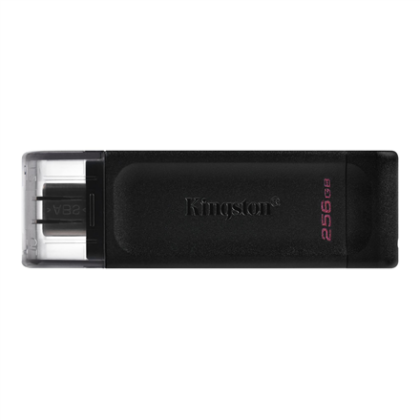 Kingston | USB Flash Drive | DataTraveler 70 | 256 GB | USB Type-C | Black DT70/256GB 740617331233