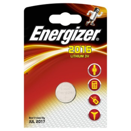Energizer | CR2016 | Lithium | 1 pc(s) 621 7638900083002