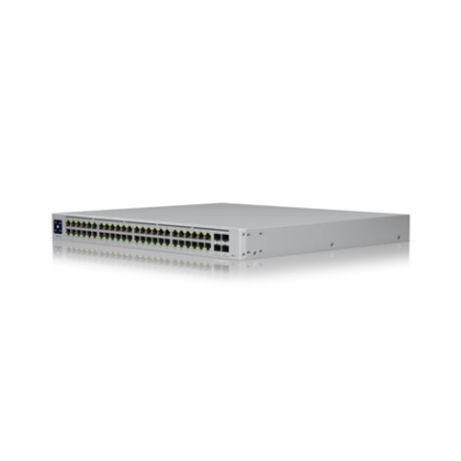 Ubiquiti | UniFi Switch | USW-PRO-48-POE | Managed L3 | Rackmountable | Gigabit Ethernet (copper) ports quantity 48 | SFP+ ports quantity 4 | Power supply type Internal USW-PRO-48-POE 817882027656