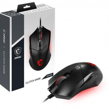 MOUSE USB OPTICAL GAMING/CLUTCH GM08 MSI  CLUTCHGM08 824142218440