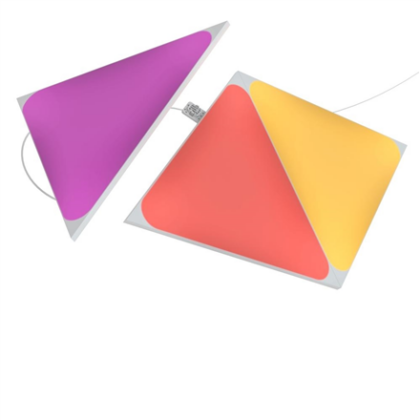 Nanoleaf | Shapes Triangles Expansion Pack (3 panels) | 1 x 1.5 W | 16M+ colours NL47-0001TW-3PK 840102701609