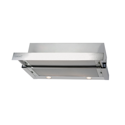 CATA | Hood | TF 2003 Duralum 600 | Telescopic | Energy efficiency class C | Width 60 cm | 390 m³/h | Mechanical control | LED | Stainless steel 02017305 8422248061988