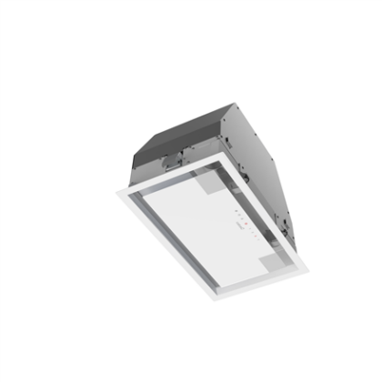 CATA | Hood | GC DUAL A 45 XGWH | Canopy | Energy efficiency class A | Width 45 cm | 820 m³/h | Touch control | LED | White glass 02130207 8422248078290