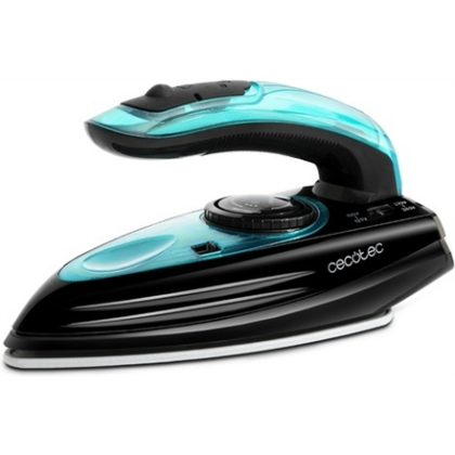 Cecotec | GoForce 8000 Folding Titanium | Travel Iron | 1200 W | Steam Iron | Continuous steam 15 g/min | Water tank capacity 60 ml | Steam boost performance 53 g/min 5113 8435484051132