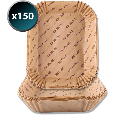 Cecotec Cecofry BigBucket Paper Pack Air fryer Accessories | A01_EU01_101751 | 150 | Dimensions (W x L) 31 x 27 x 6.5 cm A01_EU01_101751 8435771983412