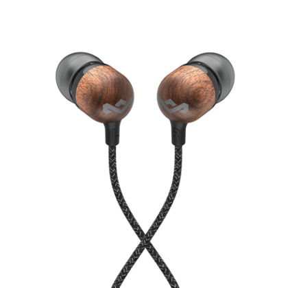 Marley Wired Earbuds | Smile Jamaica | Built-in microphone | USB Type-C | Signature Black EM-JE042-SB 846885011881