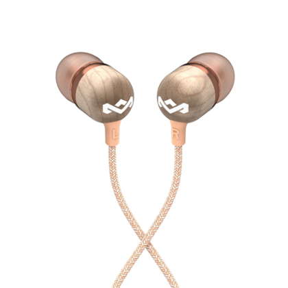 Marley Wired Earbuds | Smile Jamaica | Built-in microphone | USB Type-C | Copper EM-JE042-CP 846885011898