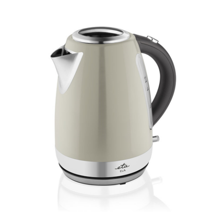 ETA | Kettle | ELA ETA859890070 | Standard | 2100 W | 1.7 L | Stainless steel | 360° rotational base | Cream ETA859890070 8590393255986