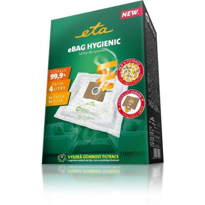 ETA | Vacuum cleaner bags  Hygienic | ETA960068010 ETA960068010 8590393258147