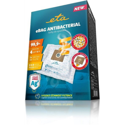 ETA | Vacuum cleaner bags Antibacterial | ETA960068020 ETA960068020 8590393258154