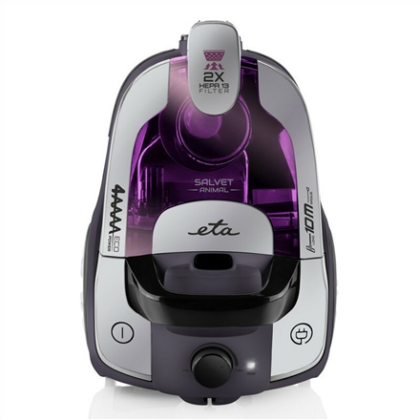 ETA | Vacuum cleaners | Salvet Animal ETA151390000 | Bagless | Power 700 W | Dust capacity 2.2 L | Purple ETA151390000 8590393259526