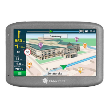 Navitel | E505 Magnetic | GPS (satellite) | 480 x 272 pixels | Maps included E505 Magnetic 8594181741408