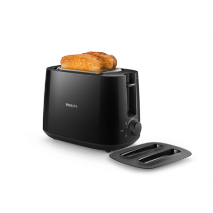 Philips | Daily collection toaster | HD2582/90 | Power 830 W | Number of slots 2 | Housing material Plastic | Black HD2582/90 8710103800415