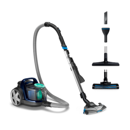 Philips | Vacuum cleaner | PowerPro Active FC9556/09 | Bagless | Power 900 W | Dust capacity 1.5 L | Blue FC9556/09 8710103860587
