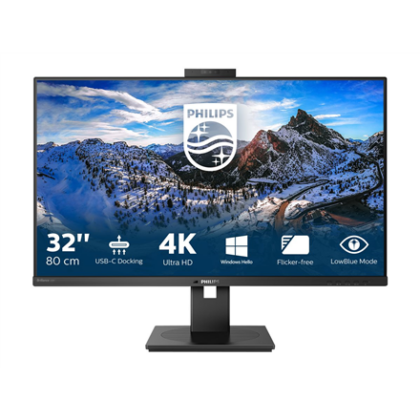 Philips | Monitor | 329P1H | 31.5 " | IPS | 4K UHD | 16:9 | 60 Hz | 4 ms | 3840 x 2160 | 350 cd/m² | HDMI ports quantity 2 | Black | Warranty 24 month(s) 329P1H/00 8712581768058