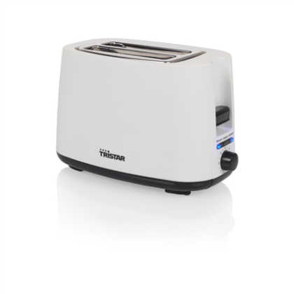 Tristar Toaster | BR-1055 | Power 750 W | Number of slots 2 | Housing material Plastic | White BR-1055 8712836986831