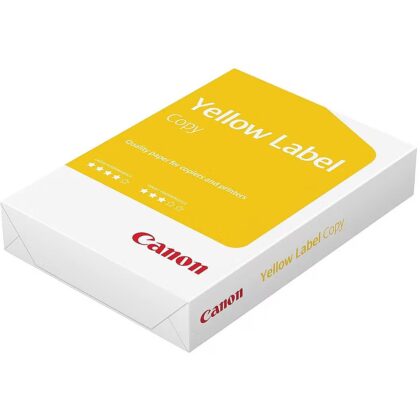 CANON Yellow Label A4 80g 5 X 500 sheets 3577V491 8713878126087