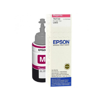 Epson T6733 Ink bottle 70ml | Ink Cartridge | Magenta C13T67334A 8715946495316