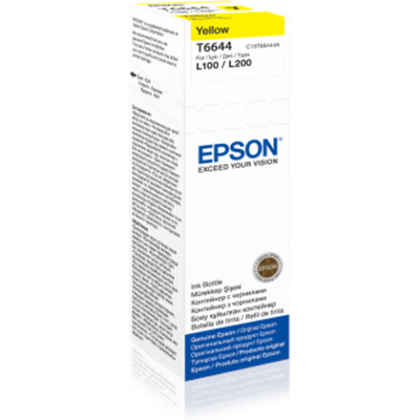 Epson T6644 Ink bottle 70ml | Ink Cartridge | Yellow C13T66444A 8715946496566