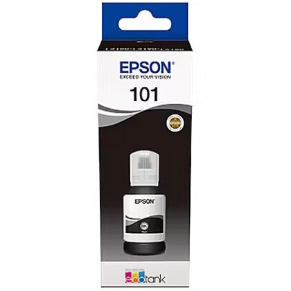 EPSON 4LB 101 EcoTank Black ink bottle C13T03V14A 8715946643380