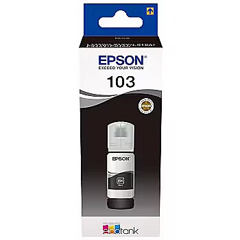 EPSON 1LB 103 EcoTank Black ink bottle C13T00S14A 8715946655840
