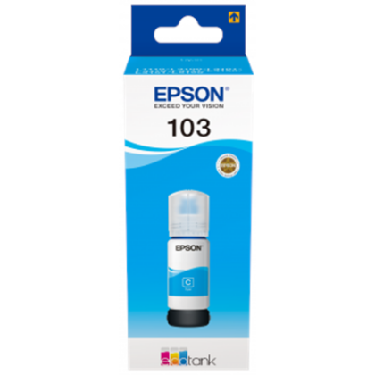 Epson 103 ECOTANK | Ink Bottle | Cyan C13T00S24A 8715946655857