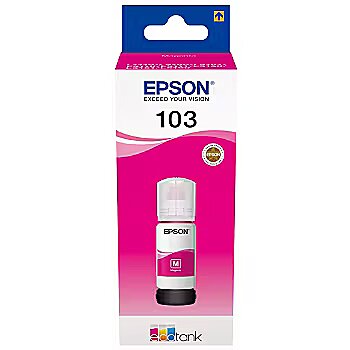 EPSON 1LB 103 EcoTank Magenta ink bottle C13T00S34A 8715946655864