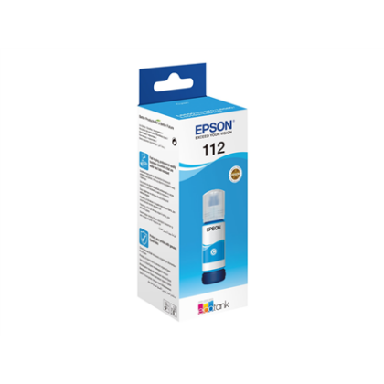 Epson 112 EcoTank Pigment | C13T06C24A | Ink Bottle | Cyan C13T06C24A 8715946674759