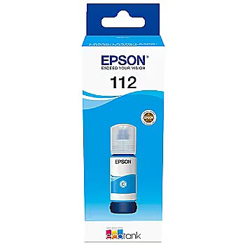 EPSON 6LB 112 EcoTank Pigment Cyan ink C13T06C24A 8715946674759
